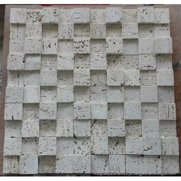 Mosaico de mármore de mármore mosaico de mosaico 3D (HSM205)